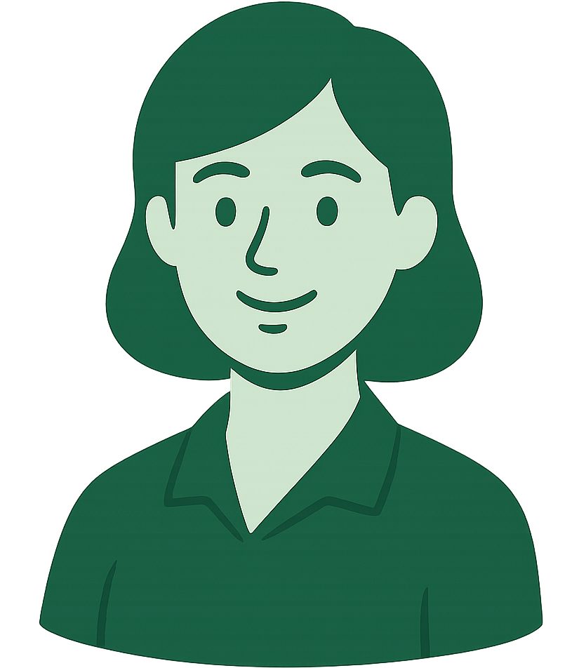 friendly woman smiling